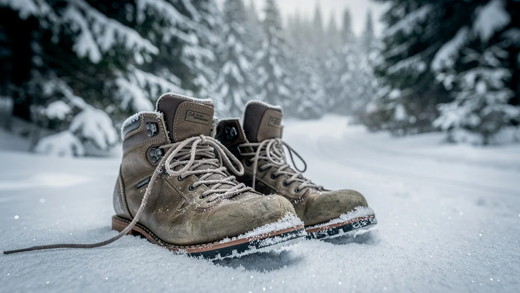 Des chaussures de fond premier prix, portées tout un hiver chartrousin