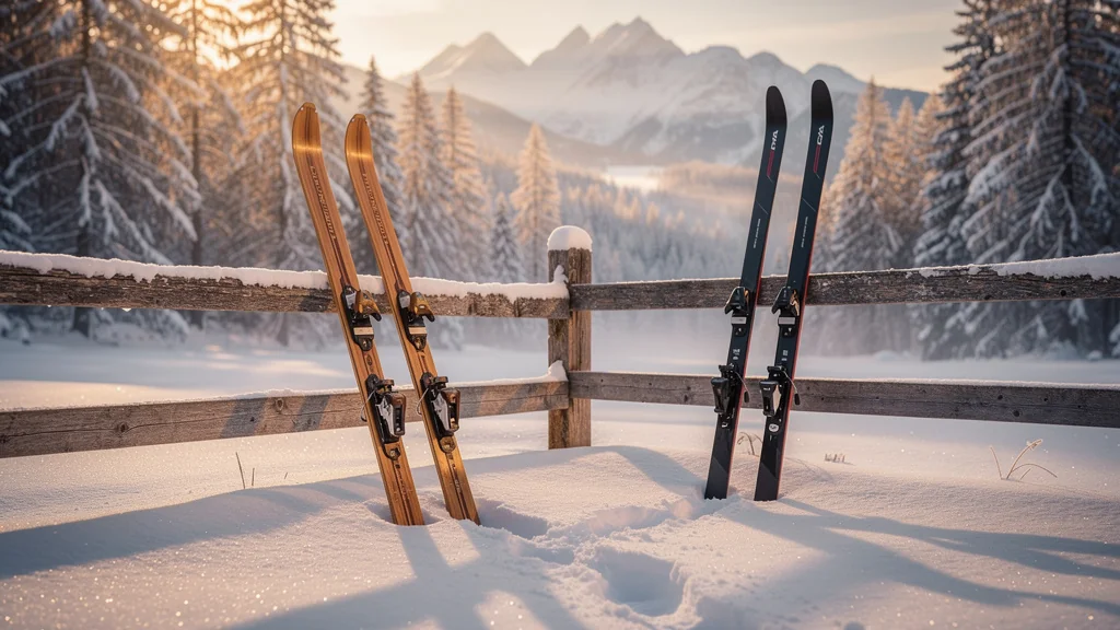 Les skis en bois artisanaux valent-ils leur prix face aux skis modernes ?