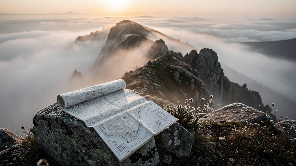 Prise dans le brouillard sur les crêtes, j’ai redécouvert l’utilité d’une carte