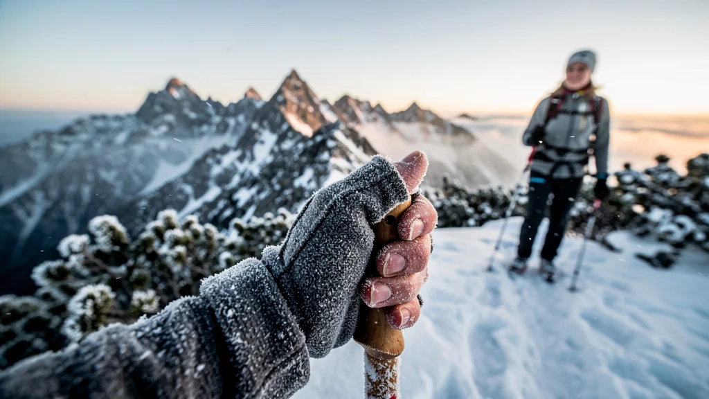 Sous-estimer le froid des crêtes m&rsquo;a gelé les mains dès la première heure
