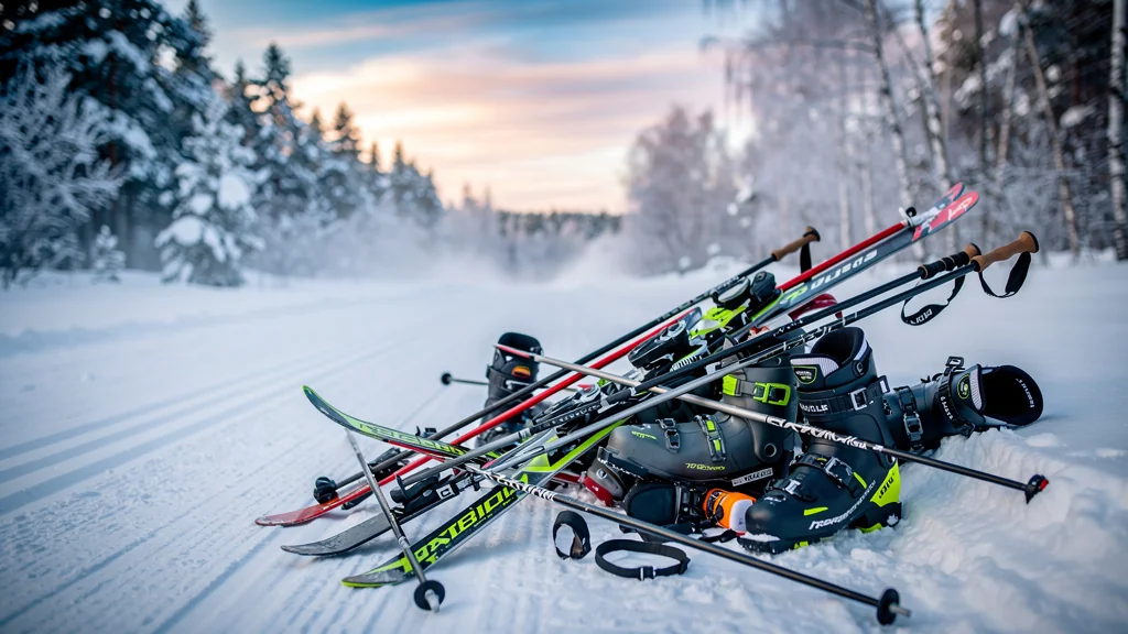 Trop de matériel technique gâche le plaisir des débutants en ski de fond